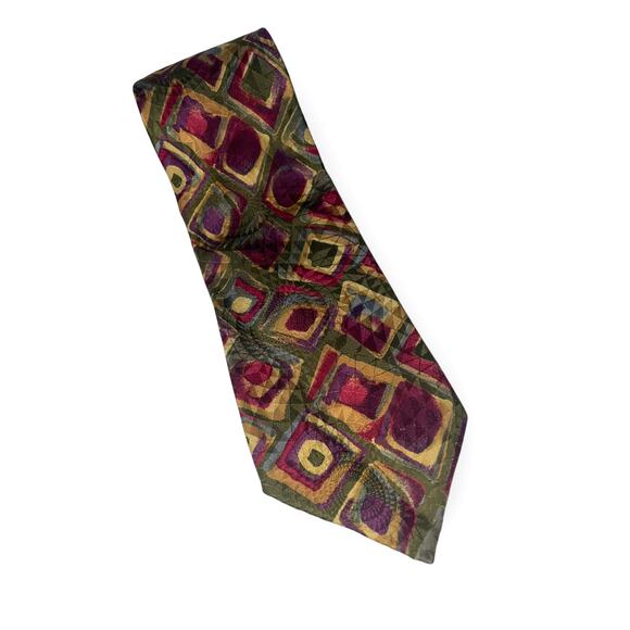 Ferrell Reed For Nordstrom Mens abstract design tie - Picture 1 of 2